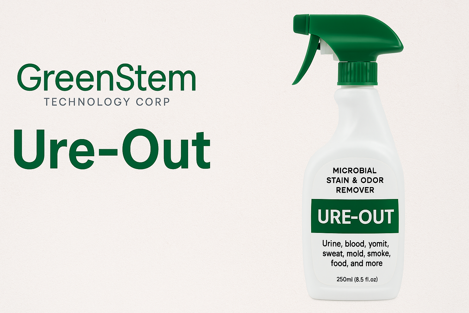 Ure-Out: The Eco-Friendly Microbial Solution for Stain and Odor Removal